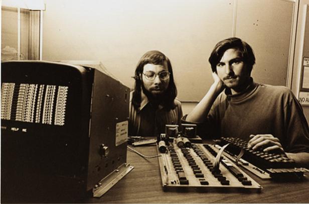 Steve Jobs et Steve Wozniak