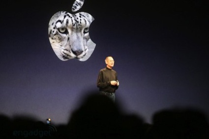 Présentation de "Snow Léopard" ou "Léopard des neiges" par Steve Jobs en 2009