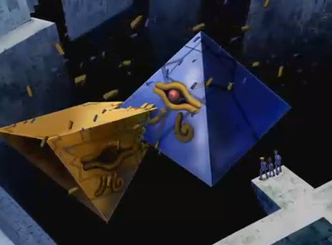 Clash de pyramides du Jeu de cartes de Yu-Gi-Ho