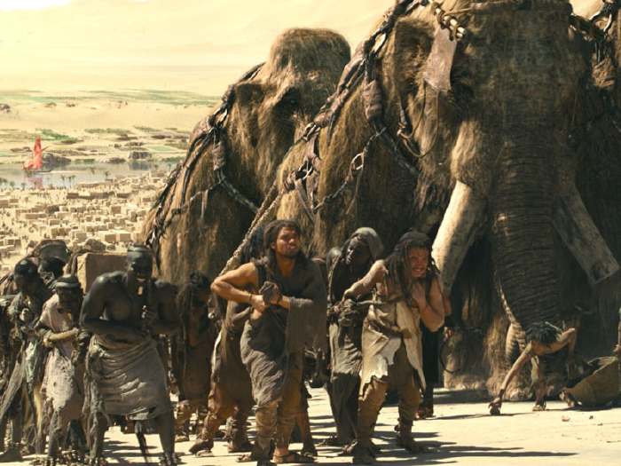 10 000 BC: scène du film de Roland Emmerich
