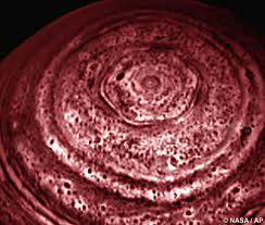 hexagramme détectée sur le pôle "Nord" de Saturne