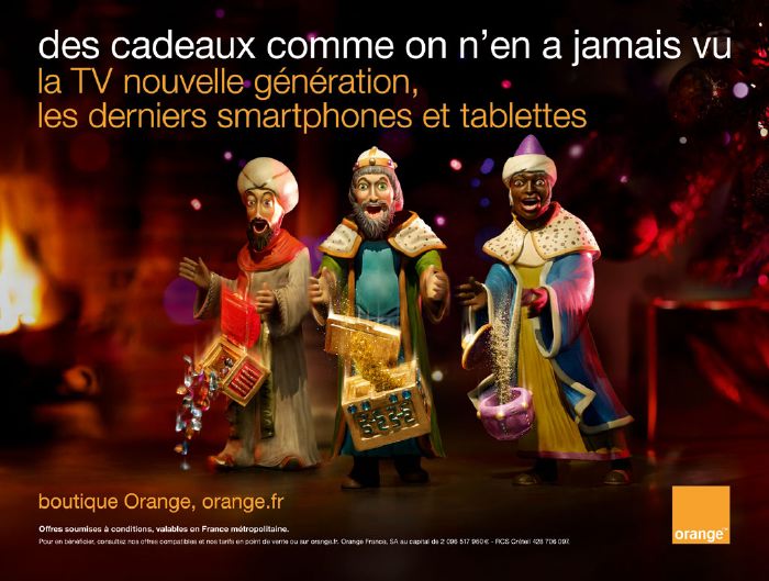 Publicité Orange Décembre 2011