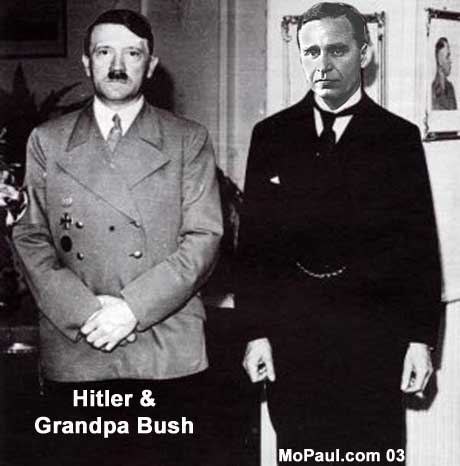 A. Hitler et P. Bush