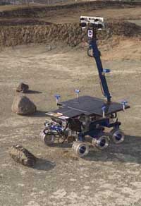 Robot K9 sur Mars