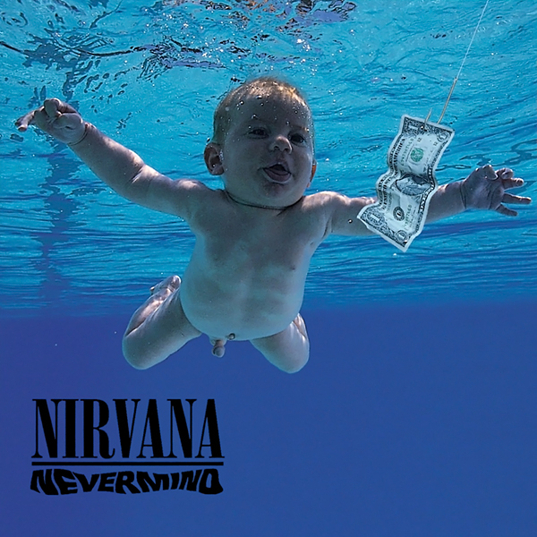 Couverture de l'album Nevermind du groupe Nirvana