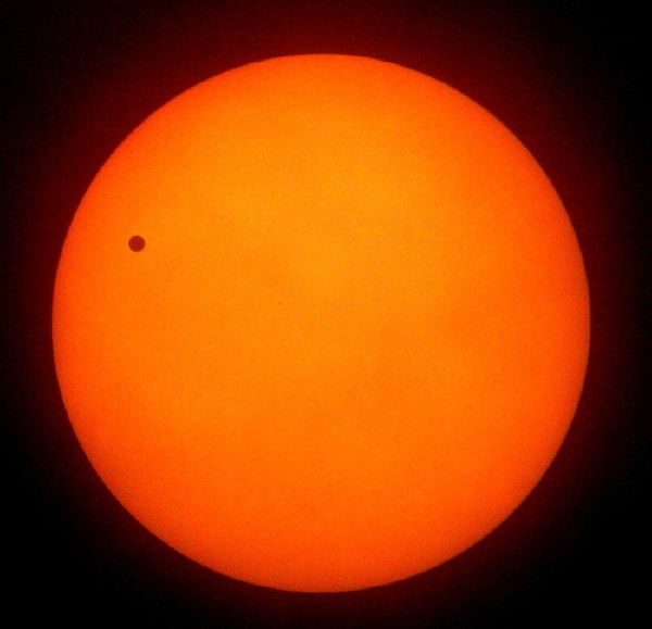 Transit de Vénus devant le soleil le 6 Juin 2012 