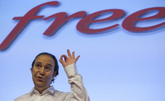 Xavier Niel, fondateur de Mobile Free