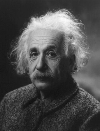 Portrait d'Albert Einstein