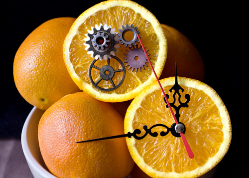 "Clockwork Orange" ou "Orange horloge"