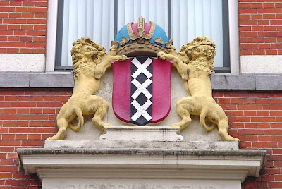 Blason d'Amsterdam et son XXX