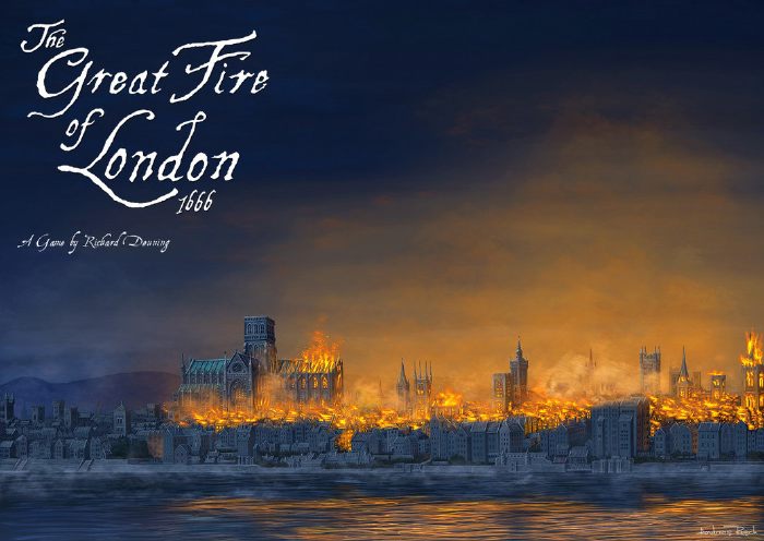 Grand Incendie de Londres en 1666 par Andreas Resch