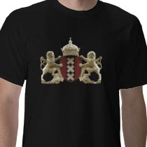 T-shirt et Blason de la ville d'Amsterdam