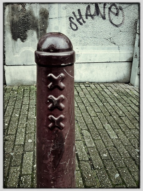 Le XXX dans une rue d'Amsterdam