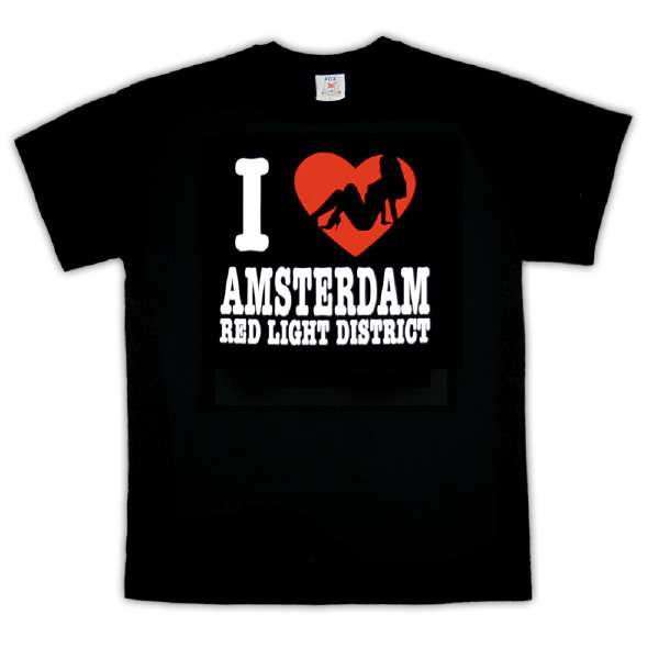 T-shirt I love Amsterdam