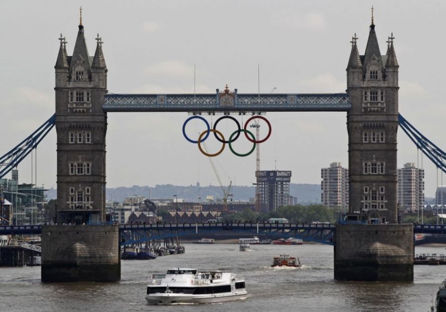 Pont de Londres lors de la XXXe Olympiade à Londres en 2012