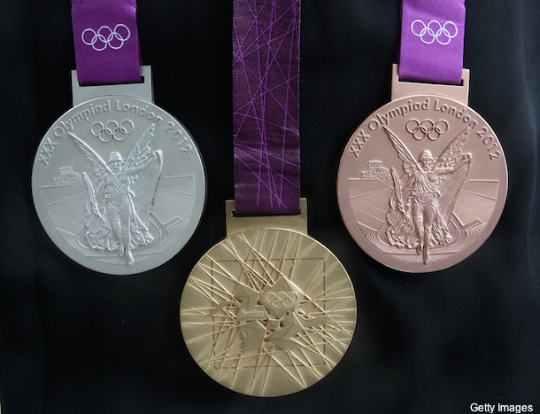 Médailles de la XXXe Olympiade à Londres en 2012