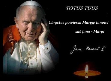 Jean-Paul II et sa devise "Totus Tuus"