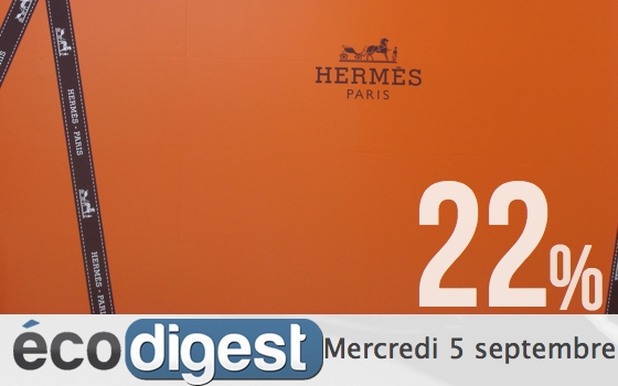 Capture d'écran Hermès