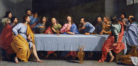 Jésus-Christ et ses douze apôtres