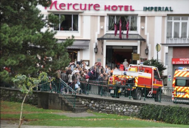 Ville de Lourdes et sanctuaires inondés - Octobre 2012