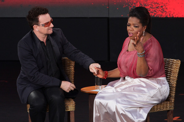 Oprah Winfrey et Bono...