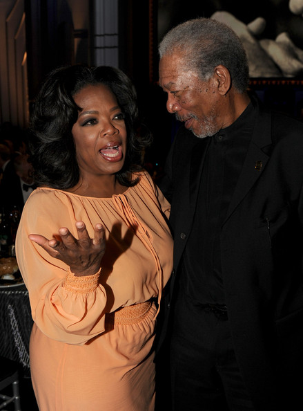 Oprah Winfrey et Morgan Freeman 