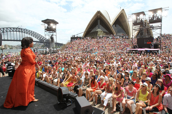 "Oprah Winfrey Show" au Sydney Opera House à Sydney 14 Dédcembre 2010   Harpo Productions Inc