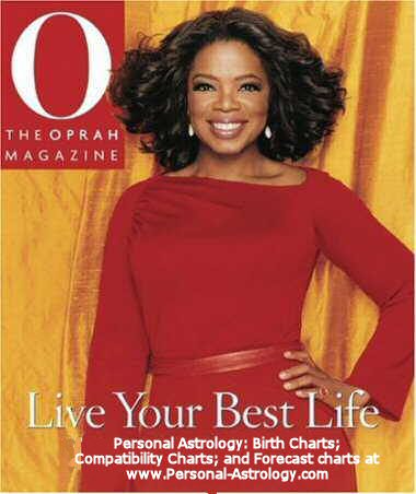 Oprah Winfrey en couverture de son "O Oprah magazine"