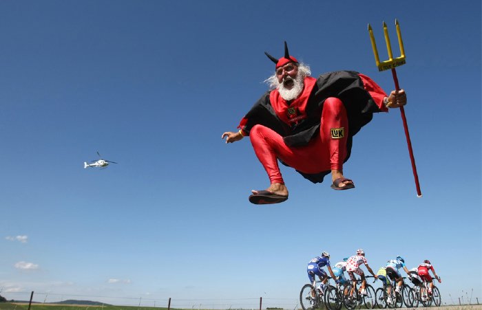 — Didi Senft... le fan Allemand du Tour de France —