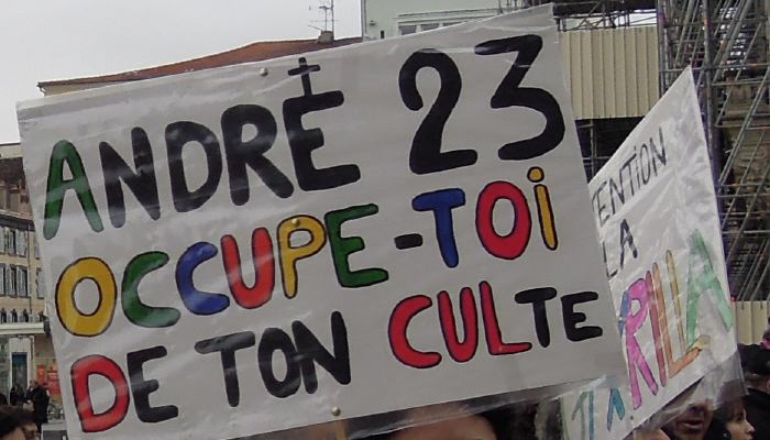 — "Manifestation "Mariage pour tous" —