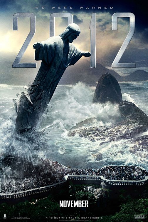 Affiche US du film 2012 réalisé par Roland Emmerich