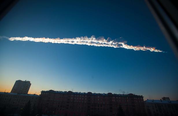 Une pluie de météorites s'est abattue en Russie le 15 février 2013