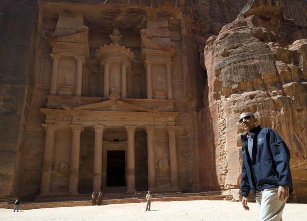 B. Obama en visite dans la cité de Petra - 22 Mars 2013