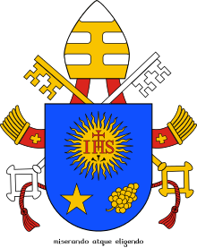 Blason du pape François Ier