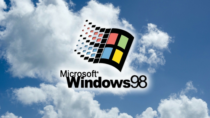 Ancien logo de Microsoft Windows 98