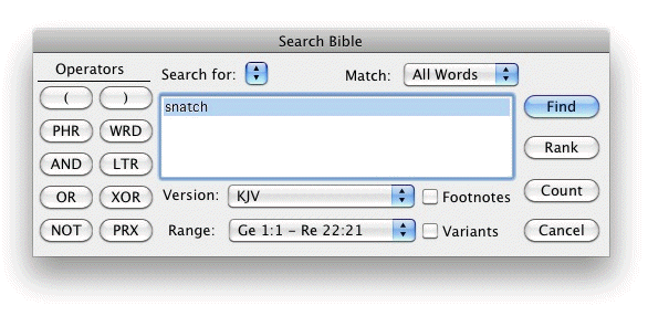 version KJV 1611