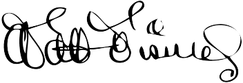 signature de Walt Disney