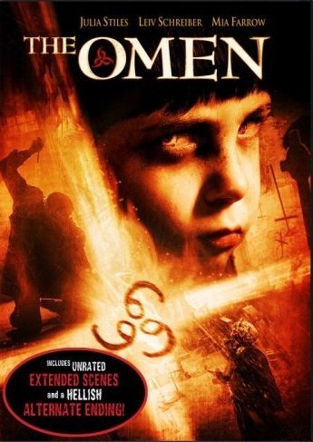 Affiche du remake du film: The Omen 