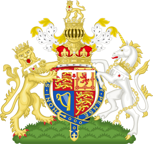 Armes du prince William, duc de Cambridge.  