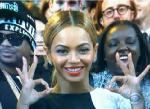 Salut digital 666 flashé par Beyonce
