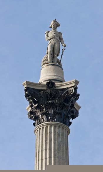 colonne de Nelson à Trafalgar Square