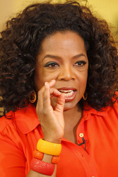 Oprah Winfrey: célèbre présentatrice/animatrice TV aux USA