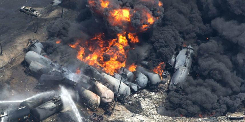 Accident ferroviaire de Lac-Mégantic au Canada