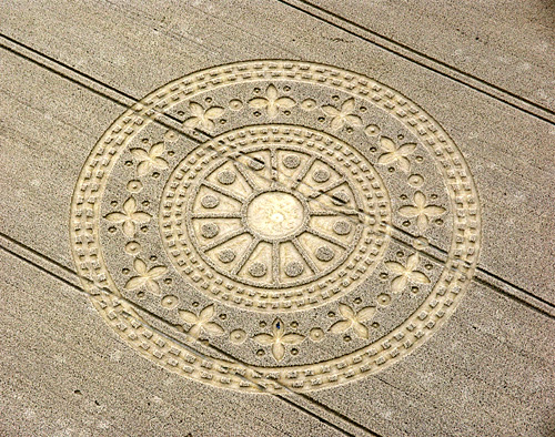 Crop circle horloge?