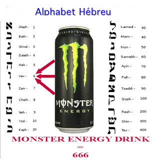 Logo Monster Energy Drink 666