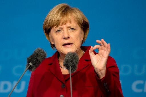 La Chancelière Angela Merkel